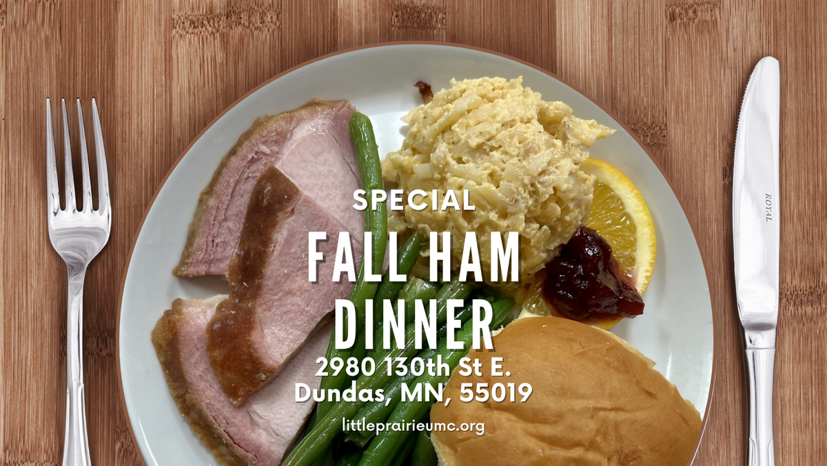 Fall ham dinner