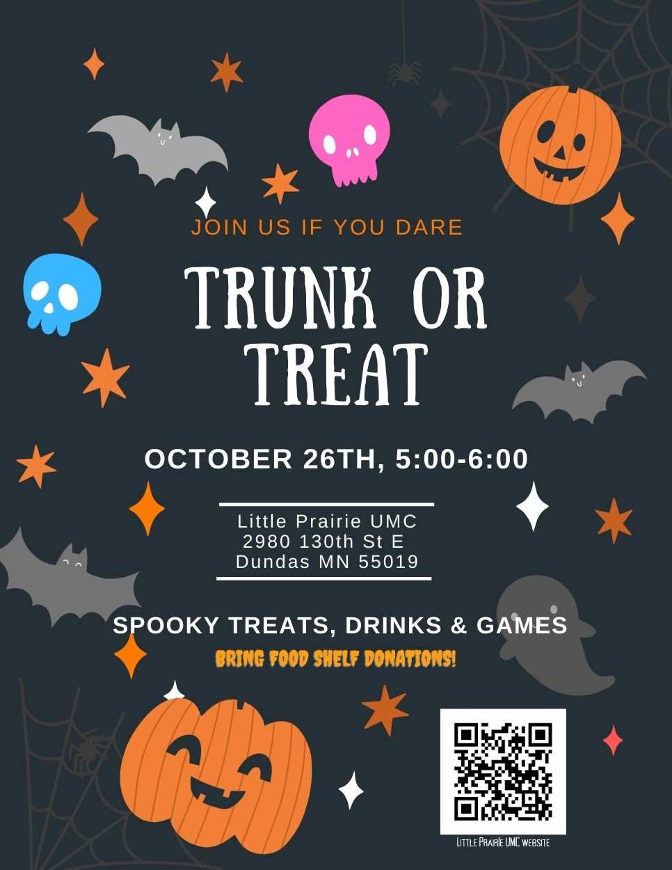 Trunk or treat flyer