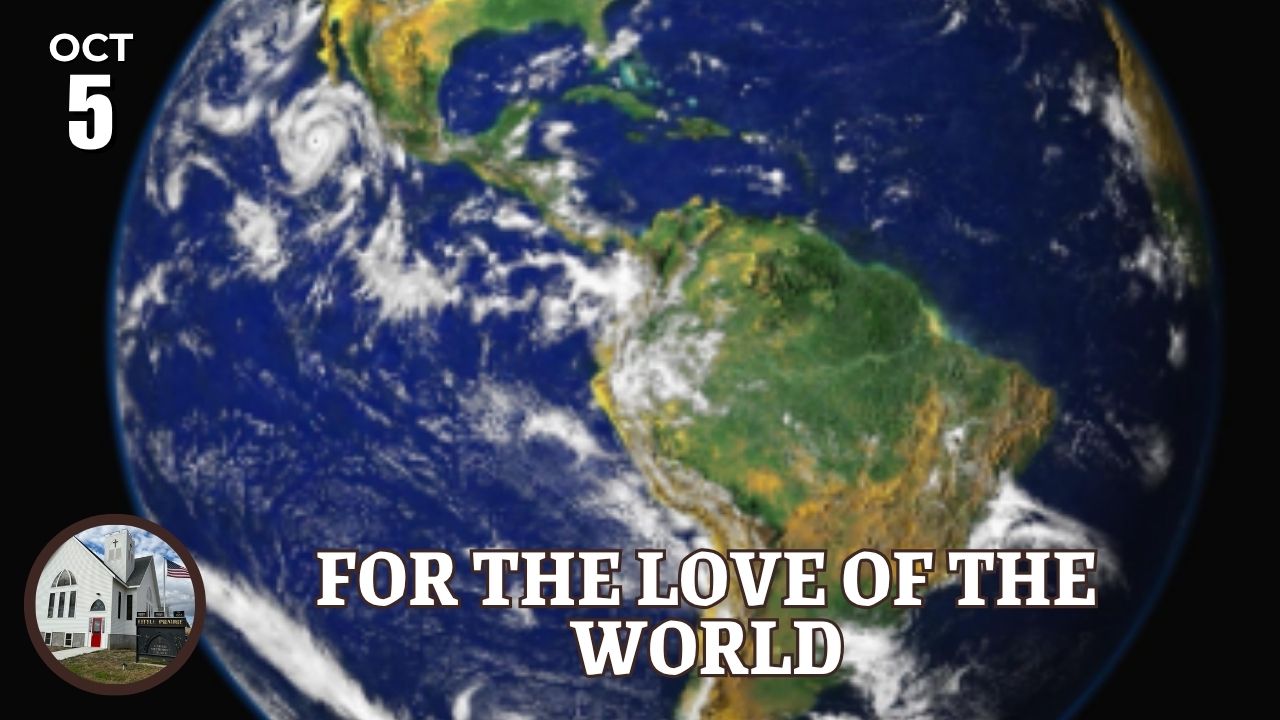 photo of planet earth with words