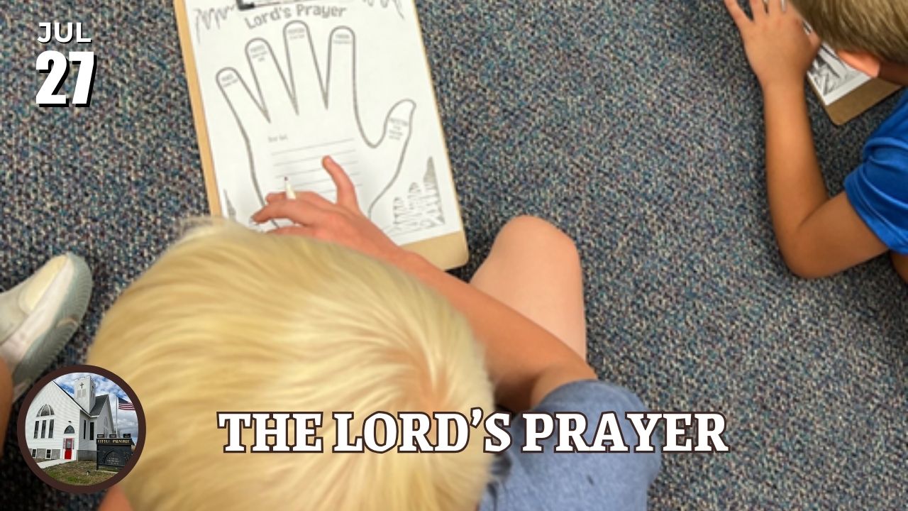 Boy drawing a hand