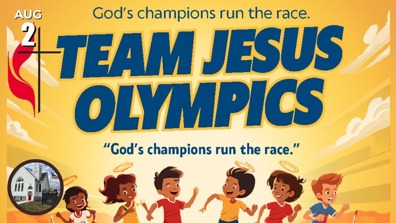Team Jesus Olympics children running